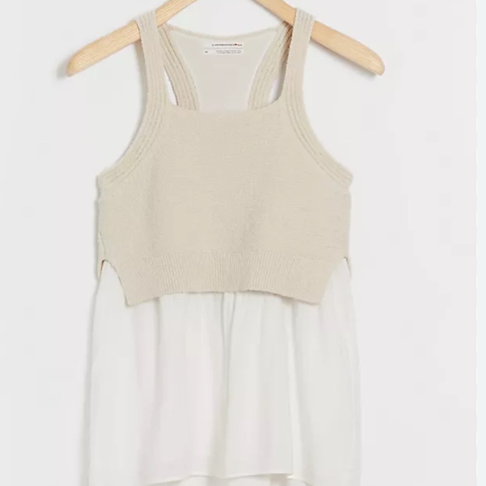 COPY - Jenna Knit Babydoll Top by Anthropologie size XS